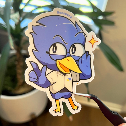 Berdly | Deltarune Sticker