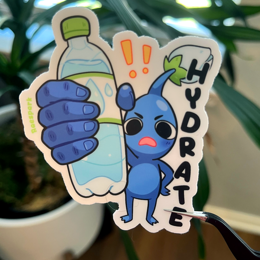 Hydrate! | Pikmin Sticker