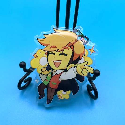 Flowery | Deltarune Acrylic Keychain
