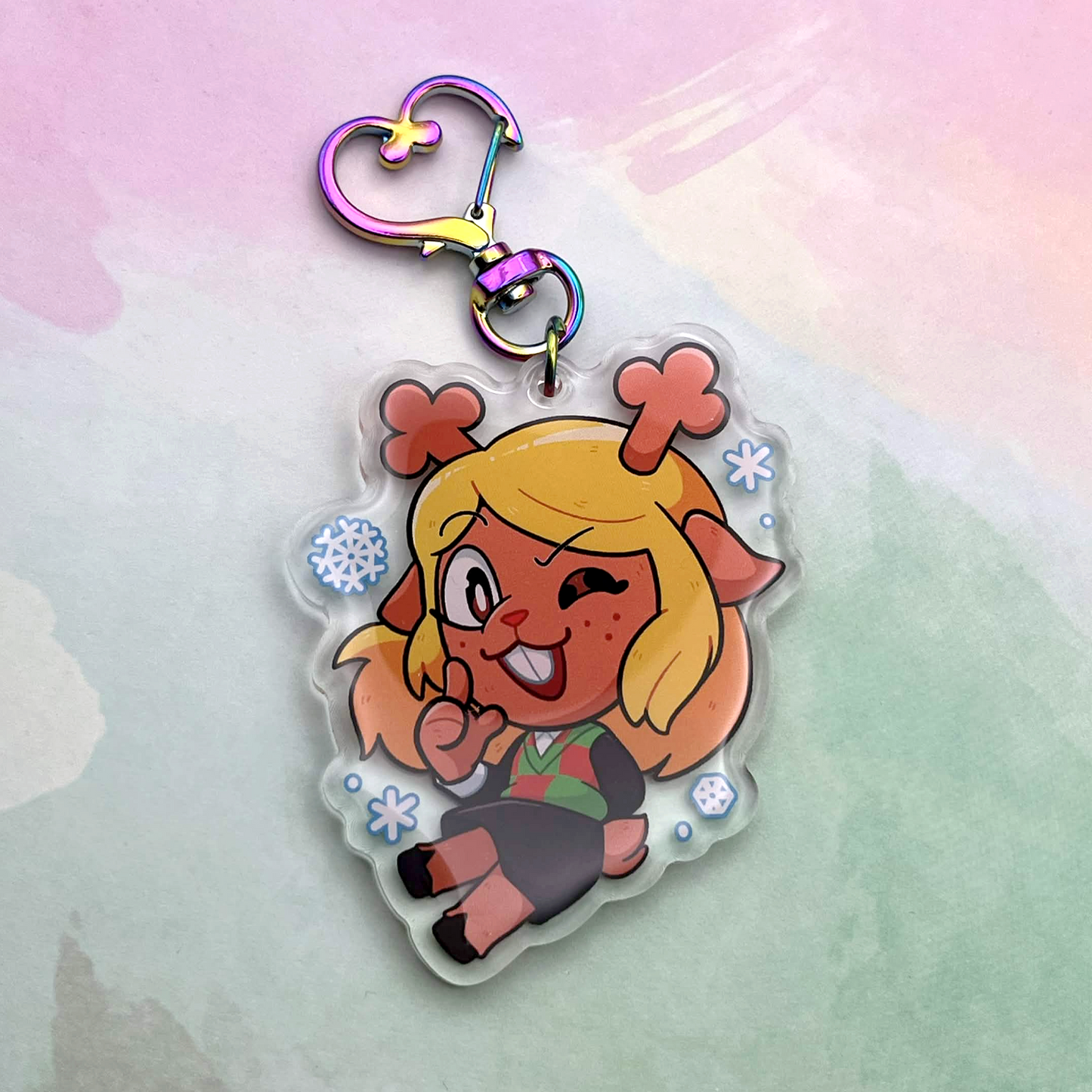Noelle | Deltarune Acrylic Keychain