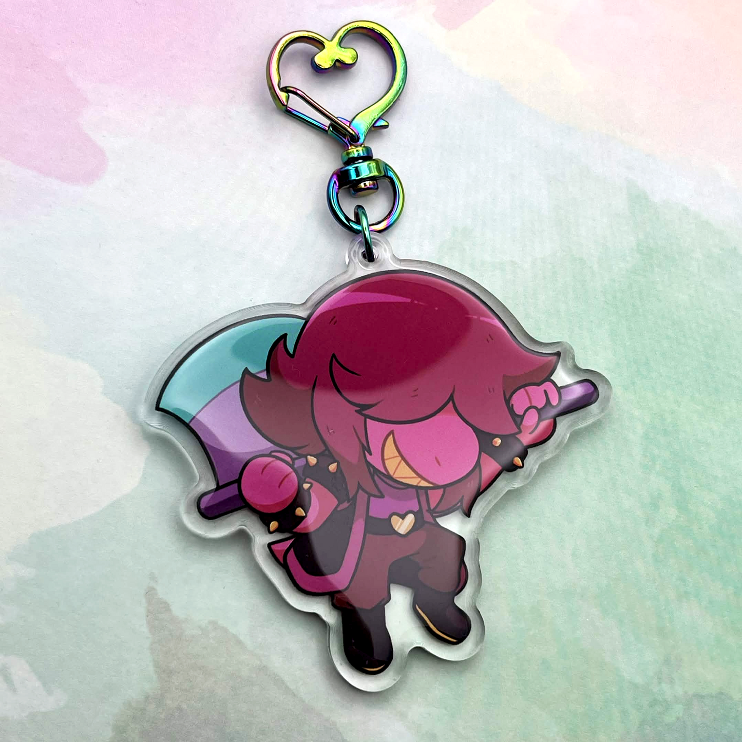 Susie | Deltarune Acrylic Keychain