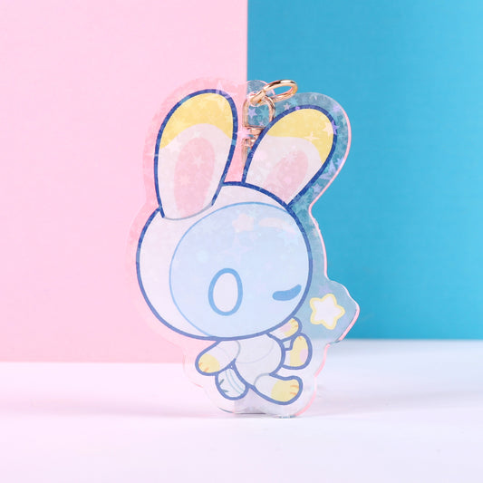 Robo Rabbit | BunBot Acrylic Keychain