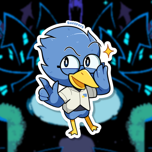 Berdly | Deltarune Sticker