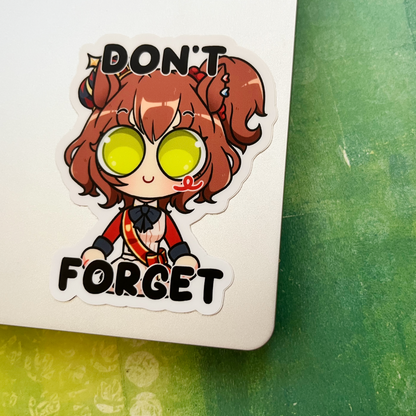 Dont Forget | Umamusume Sticker