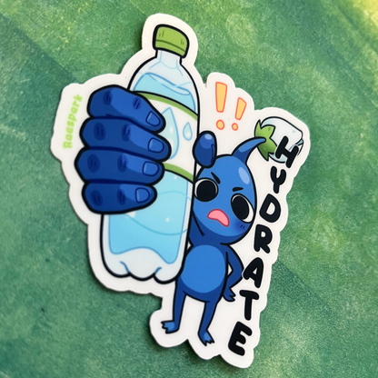 Hydrate! | Pikmin Sticker