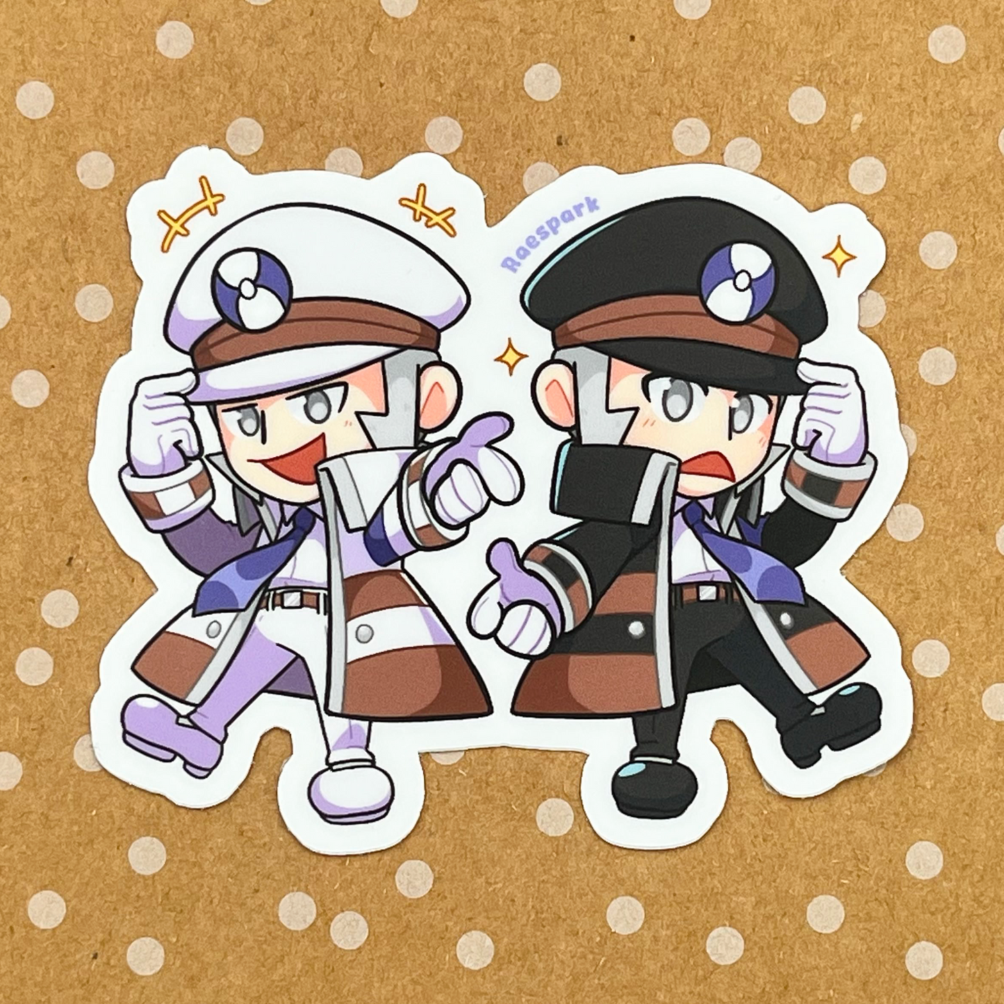 Ingo & Emmet | Pokemon Sticker