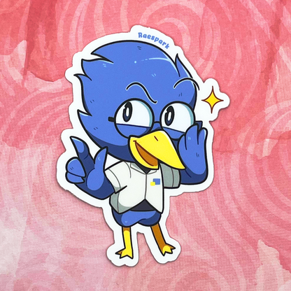Berdly | Deltarune Sticker