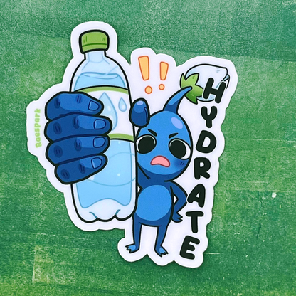 Hydrate! | Pikmin Sticker