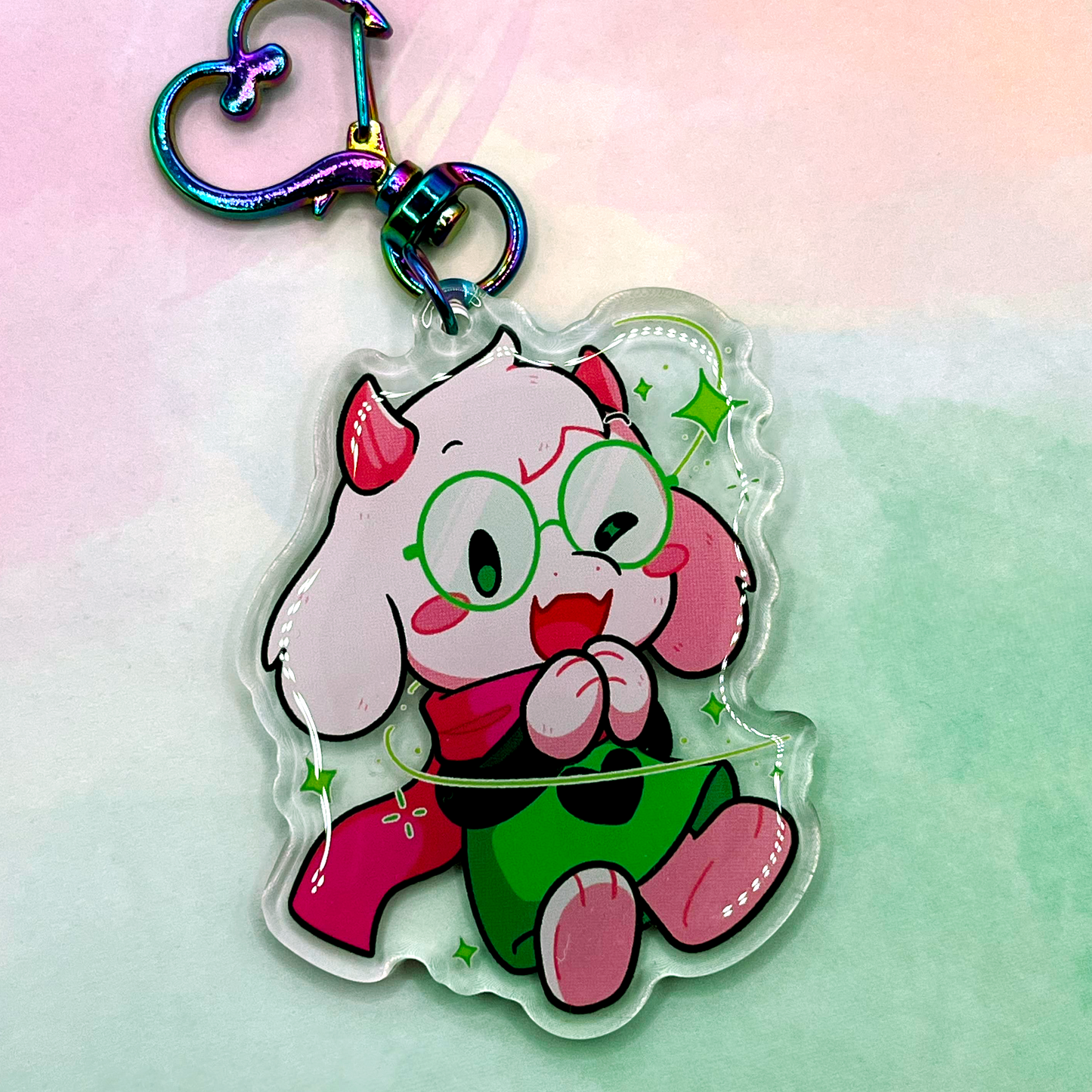 Ralsei | Deltarune Acrylic Keychain