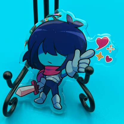 Kris | Deltarune Acrylic Keychain