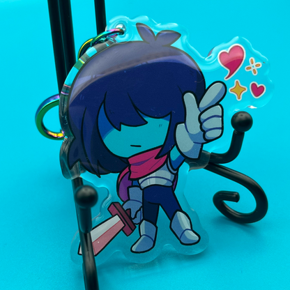 Kris | Deltarune Acrylic Keychain