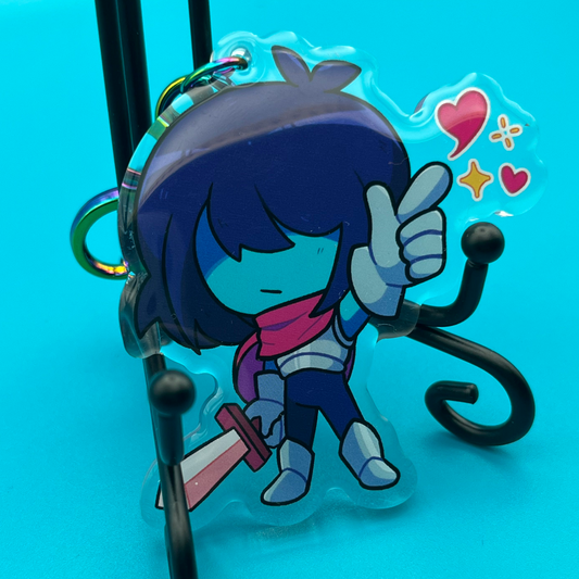 Kris | Deltarune Acrylic Keychain