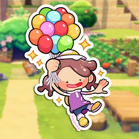 Ditto used Fly! | Pokopia Sticker