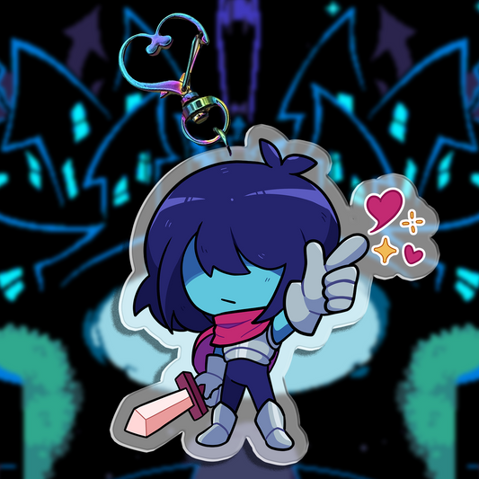 Kris | Deltarune Acrylic Keychain