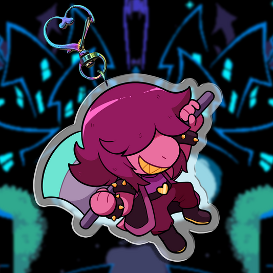 Susie | Deltarune Acrylic Keychain
