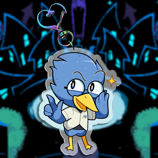 Berdly | Deltarune Acrylic Keychain