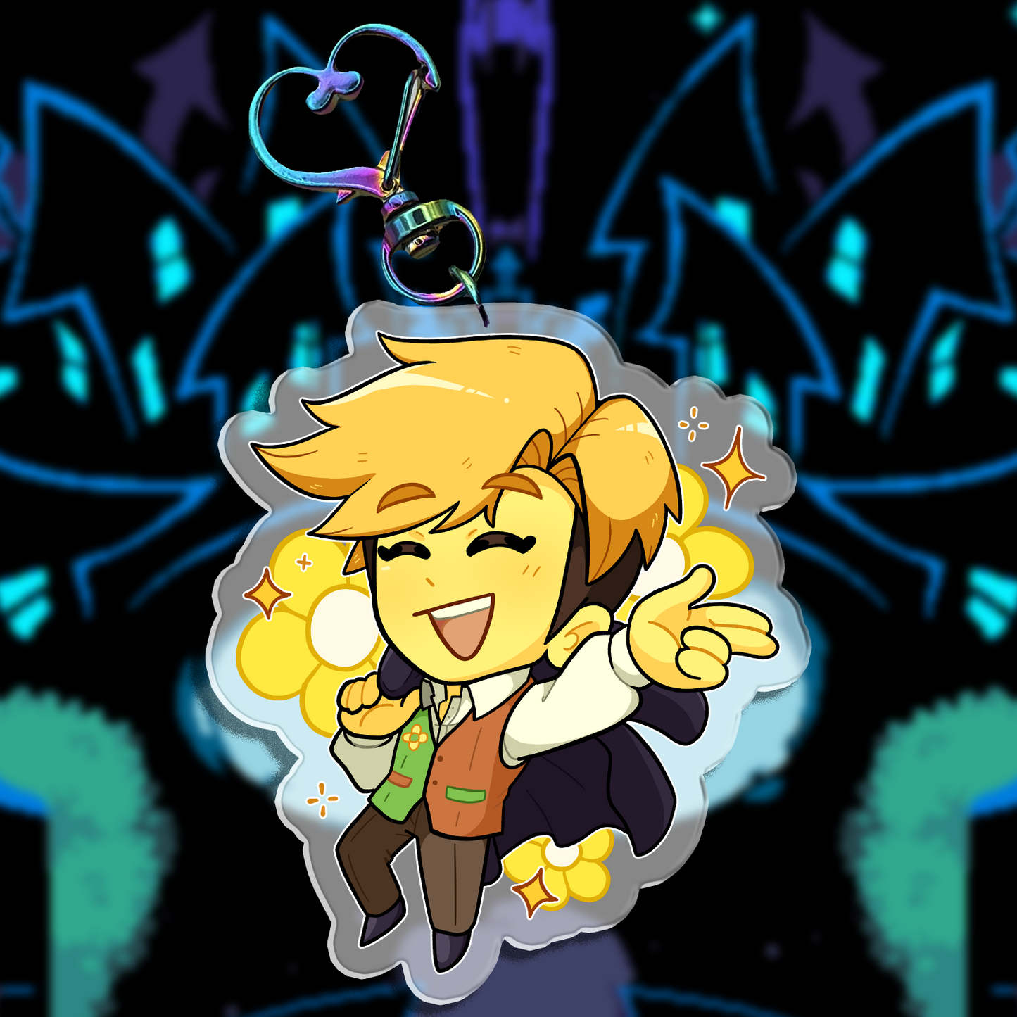 Flowery | Deltarune Acrylic Keychain