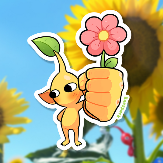A Flower for You | Pikmin Sticker