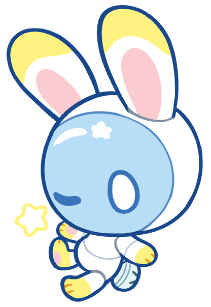 Robo Rabbit | BunBot Acrylic Keychain