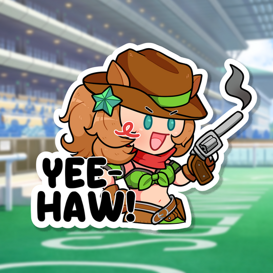 Yee-haw! | Umamusume Sticker