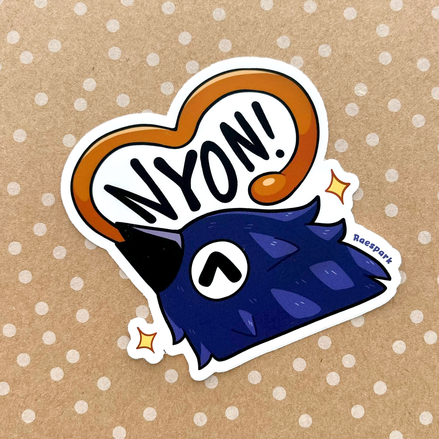 Nyon! | Deltarune Sticker