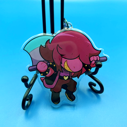 Susie | Deltarune Acrylic Keychain