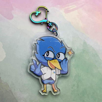 Berdly | Deltarune Acrylic Keychain
