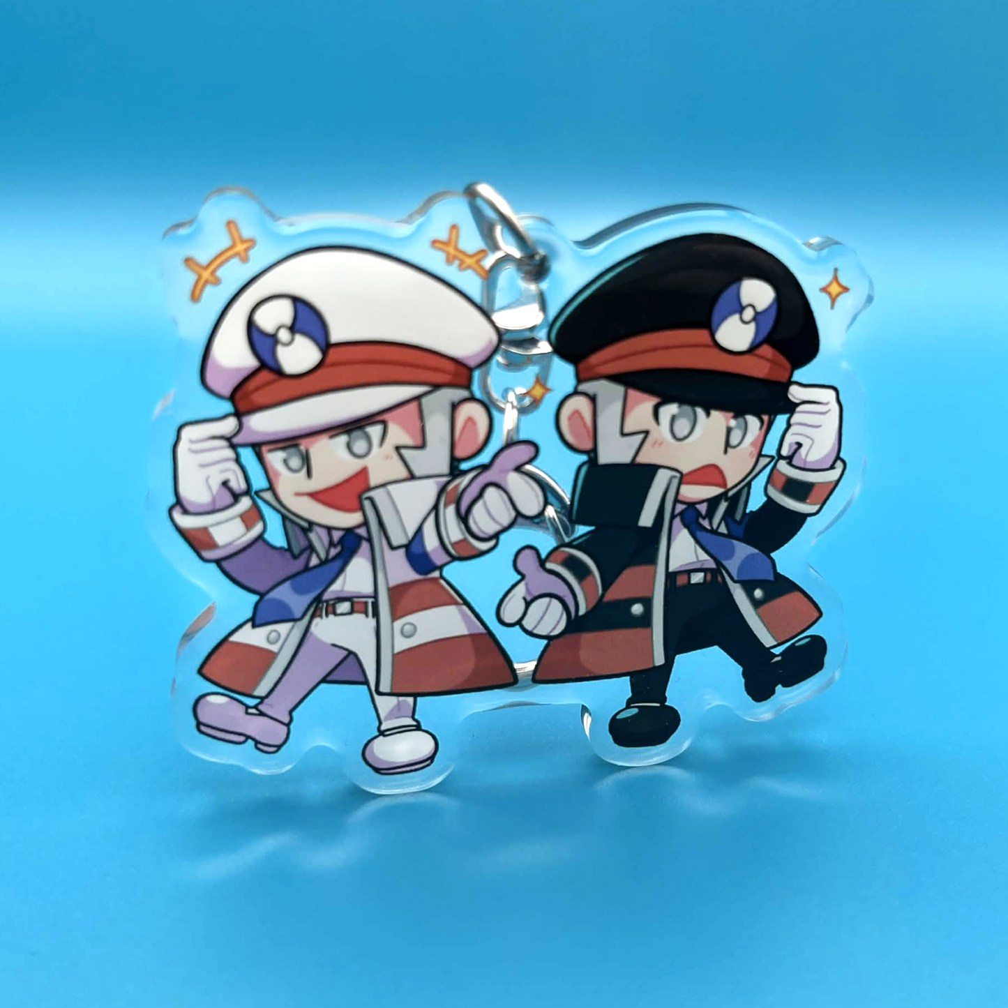 Ingo & Emmet | Pokemon Acrylic Keychain