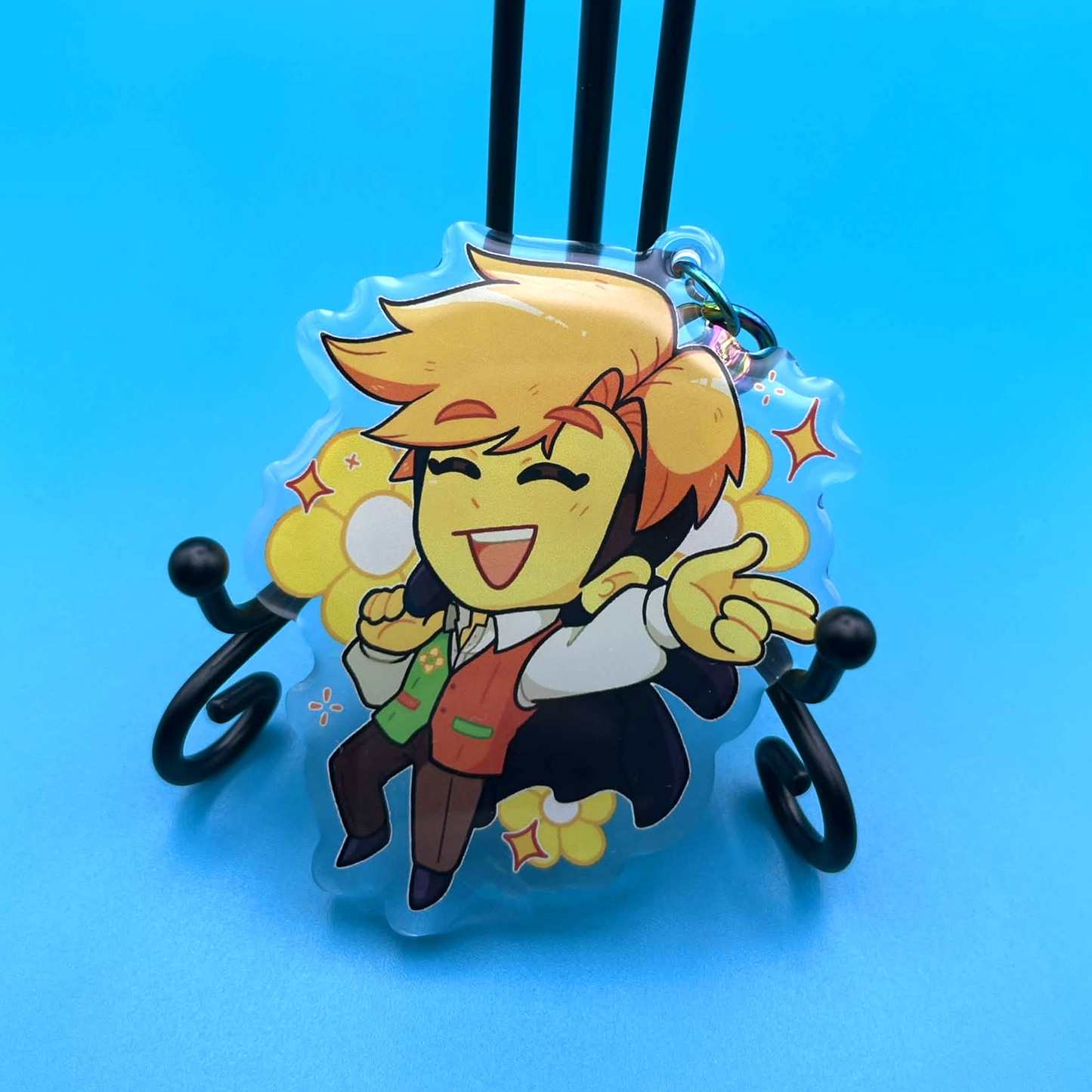 Flowery | Deltarune Acrylic Keychain