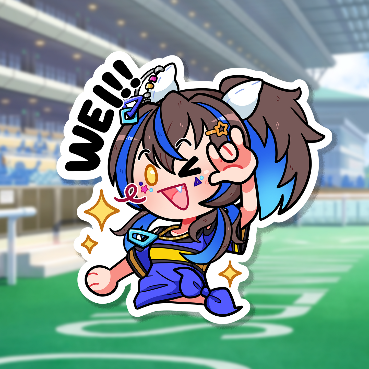 WEI! | Umamusume Sticker