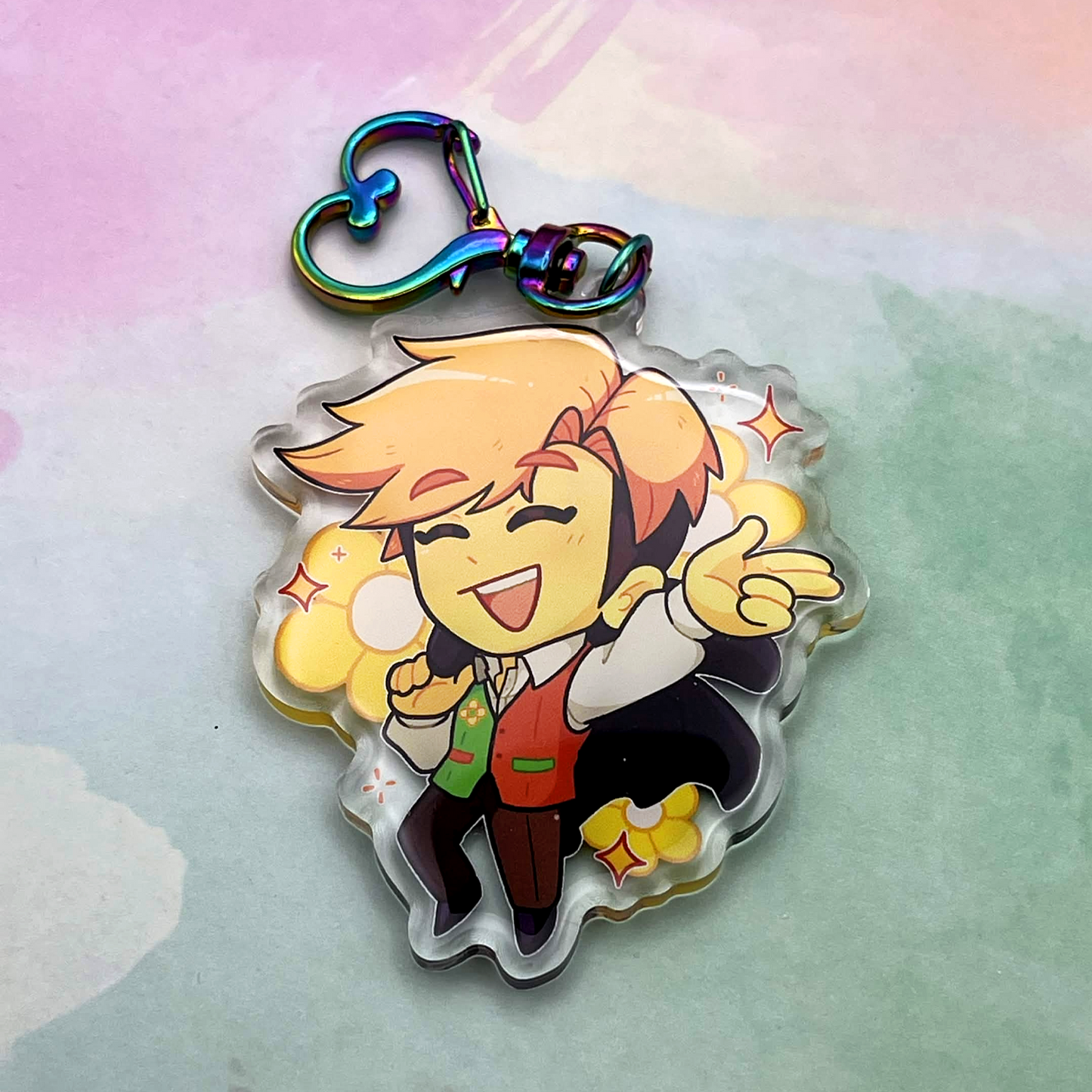 Flowery | Deltarune Acrylic Keychain