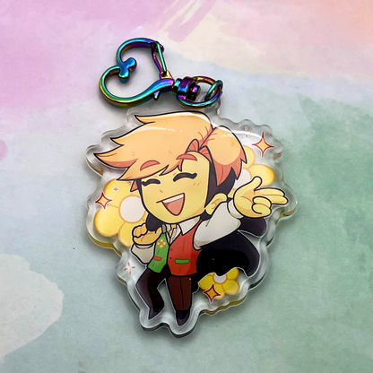 Flowery | Deltarune Acrylic Keychain