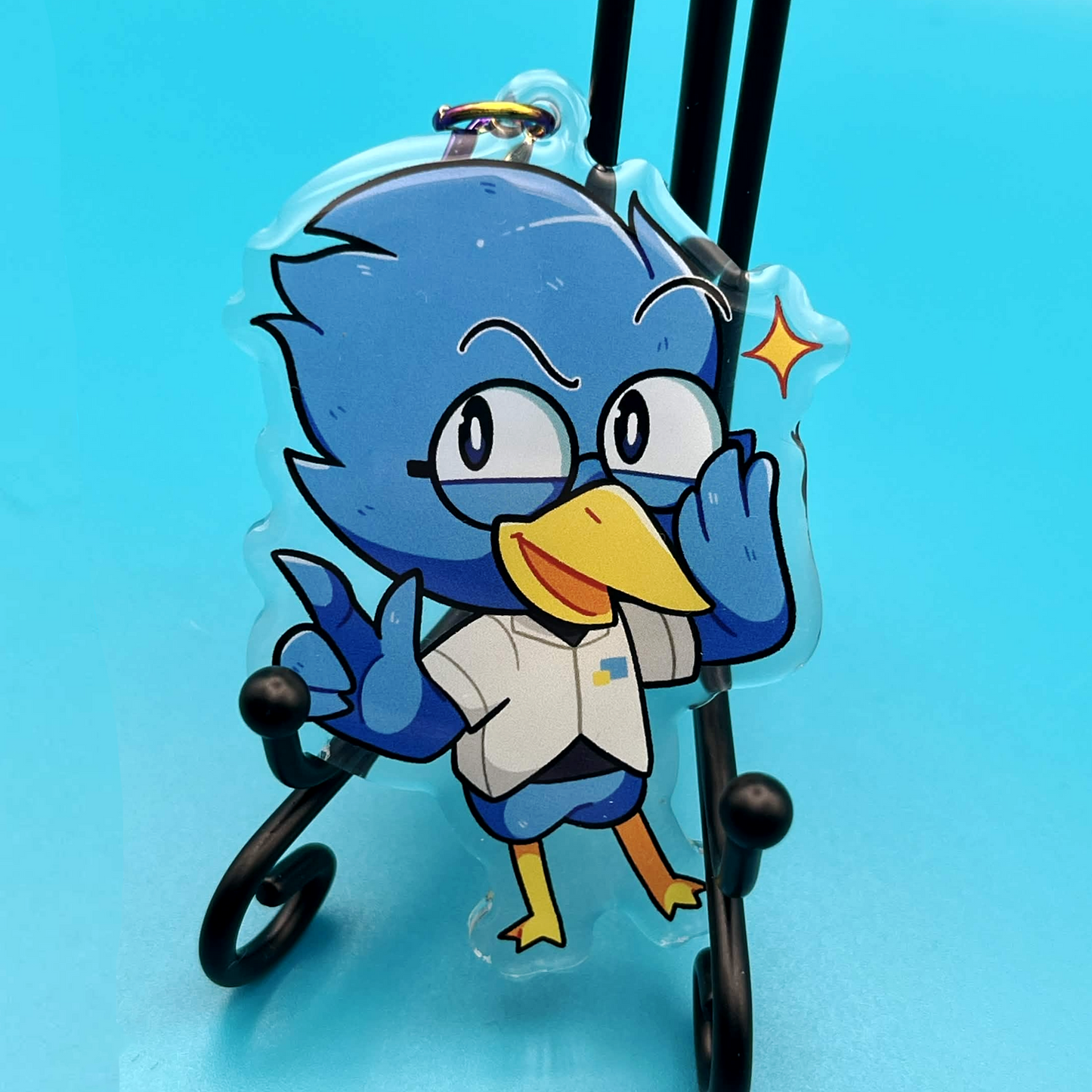 Berdly | Deltarune Acrylic Keychain