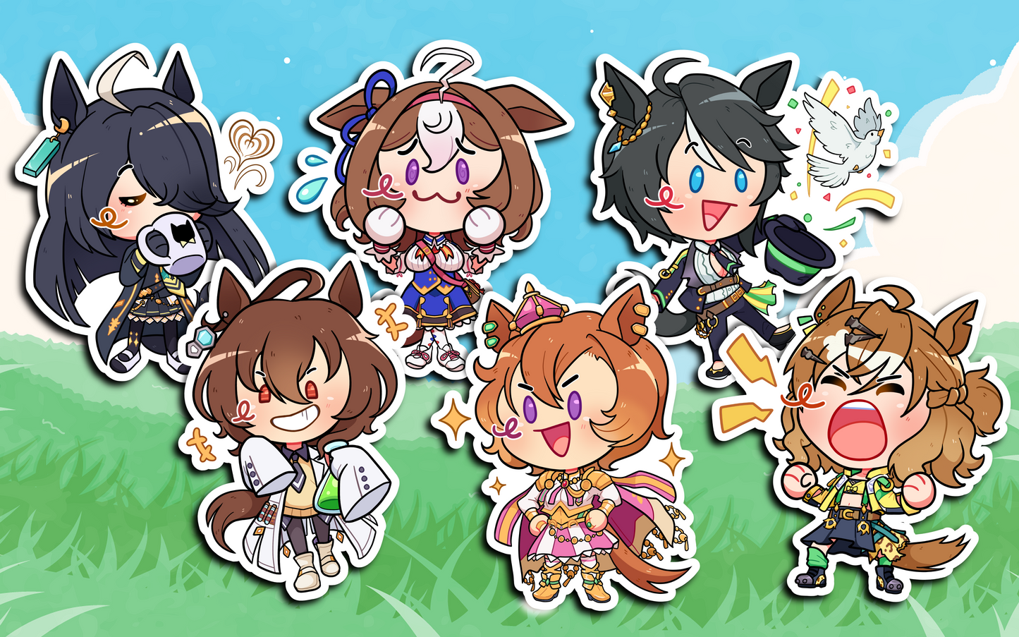 Agnes Tachyon | Umamusume Sticker