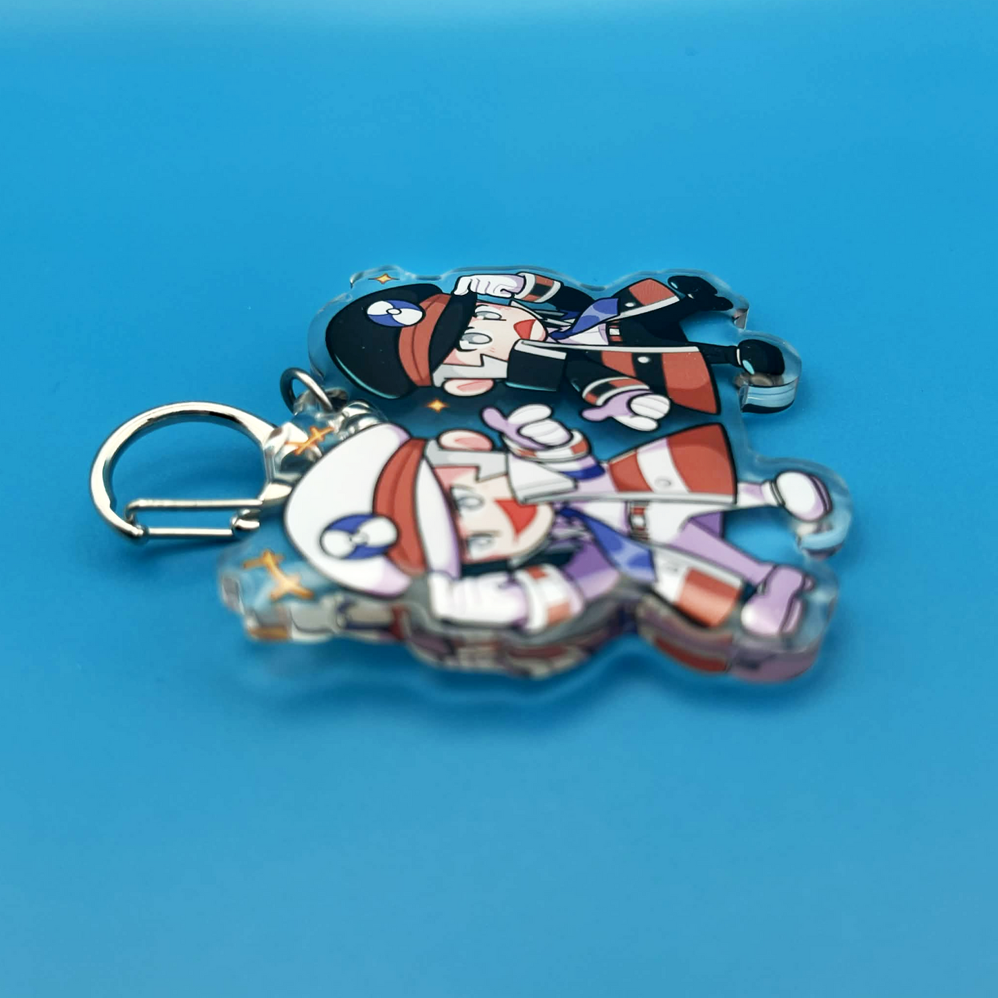 Ingo & Emmet | Pokemon Acrylic Keychain