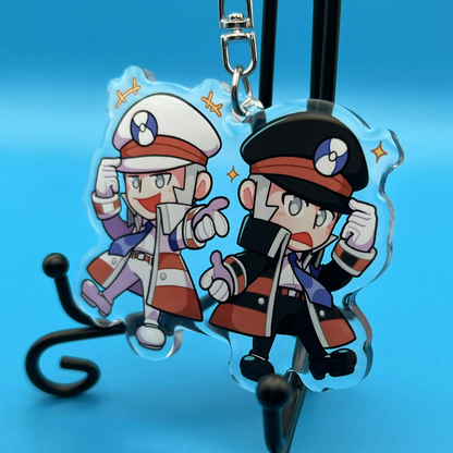 Ingo & Emmet | Pokemon Acrylic Keychain