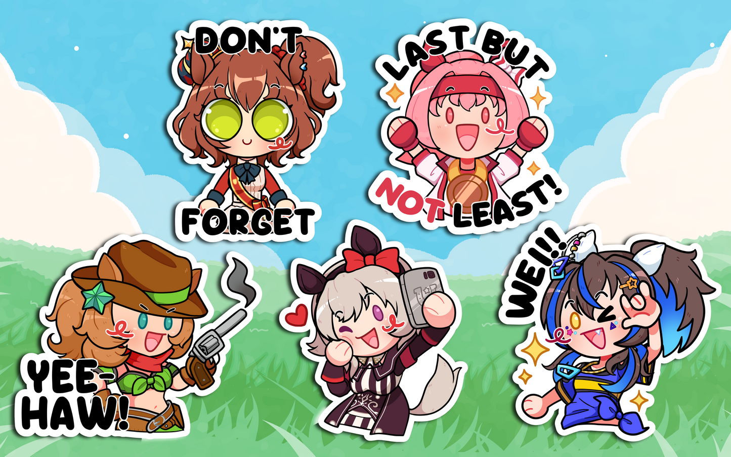 Dont Forget | Umamusume Sticker